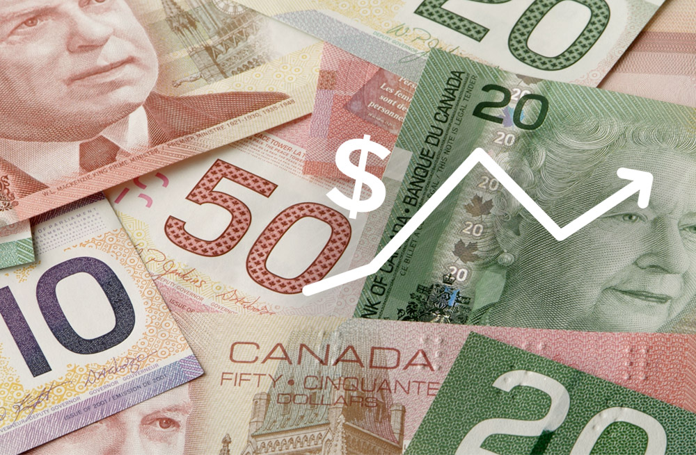 Is The Canadian Dollar Exchange Rate Going Up Or Down Interchange 